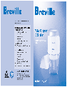 Breville Food Processor BFP50 owners manual user guide