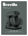 Breville Mixer BEM800 owners manual user guide