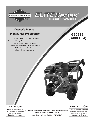 Briggs & Stratton Pressure Washer 020252 owners manual user guide