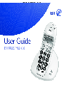 BT Vacuum Cleaner 610 owners manual user guide