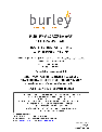 Burley Gas Heater G4237/8 owners manual user guide