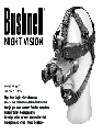Bushnell Binoculars 26-1020 owners manual user guide