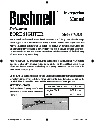Bushnell Hunting Equipment 743333 owners manual user guide