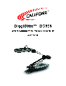 Califone Digital Camera DC596 owners manual user guide