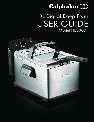 Calphalon Fryer HE380DF owners manual user guide