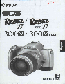 Canon Digital Camera 300V owners manual user guide