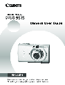 Canon Digital Camera IXUS 95 IS owners manual user guide