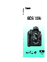 Canon Film Camera EOS 1000D owners manual user guide