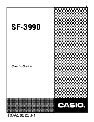 Casio Clock Radio SCR-100-1 owners manual user guide