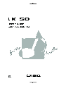 Casio Electronic Keyboard LK50-ES-1 owners manual user guide