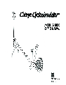 Cateye Elliptical Trainer CS-1000 owners manual user guide