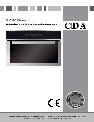 CDA Oven SV410 owners manual user guide