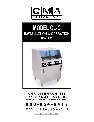 CMA Dishmachines Dishwasher MODEL GL-C owners manual user guide