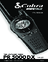 Cobra Electronics Two-Way Radio PR5000DX owners manual user guide