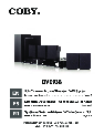 COBY electronic Home Theater System DVD938 owners manual user guide