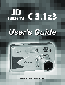 Concord Camera Digital Camera JD C3.1z3 owners manual user guide