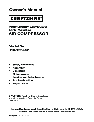 Craftsman Air Compressor 919.166442 owners manual user guide