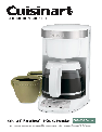 Cuisinart Coffeemaker DCC-750 owners manual user guide