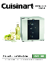 Cuisinart Refrigerator CWC-1600 owners manual user guide