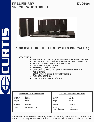 Curtis Home Theater System DVD5091 owners manual user guide