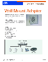 CyberData Network Card Wall Mount Adapter owners manual user guide