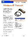 CyberData Network Card Wireless IP Pendant owners manual user guide