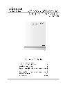 Dacor Dishwasher DDWF24S owners manual user guide