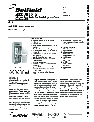 Delfield Freezer MDBPT1-SH owners manual user guide