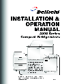 Delfield Refrigerator 4400 series owners manual user guide