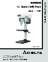 Delta Drill 11-990C owners manual user guide