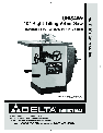 Delta Saw 34-801 owners manual user guide