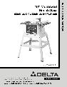 Delta Saw 36-540 owners manual user guide