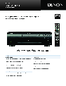 Denon DVD Player DVD-2500 owners manual user guide