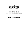 Dicota Network Card 2 owners manual user guide