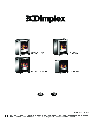 Dimplex Indoor Fireplace lee de luxe owners manual user guide
