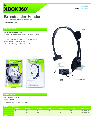 DreamGEAR Headphones DG360-1711 owners manual user guide