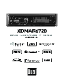 Dual Car Satellite Radio System XDMAR6720 owners manual user guide