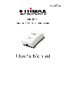 Edimax Technology Network Card HP-8501 owners manual user guide