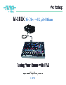 Edirol Music Mixer M-16DX owners manual user guide