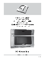 Electrolux Convection Oven PN316902496 owners manual user guide
