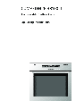 Electrolux Microwave Oven B8100-1 owners manual user guide