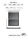 Electrolux Oven D67000VF owners manual user guide
