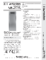 Electrolux Refrigerator RI17RE1FRU owners manual user guide