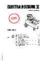 Elektra Beckum Air Compressor Mega 450 D owners manual user guide