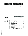 Elektra Beckum Air Compressor RS 4000 owners manual user guide