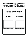 Emerson CRT Television 6420FE owners manual user guide
