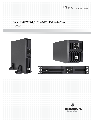 Emerson Power Supply 208V owners manual user guide