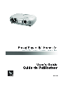 Epson Home Theater System CPD-17904 owners manual user guide
