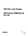 Epson Label Maker TM-P60 owners manual user guide
