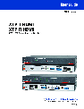 Extron electronic Switch XTP R HDMI owners manual user guide
